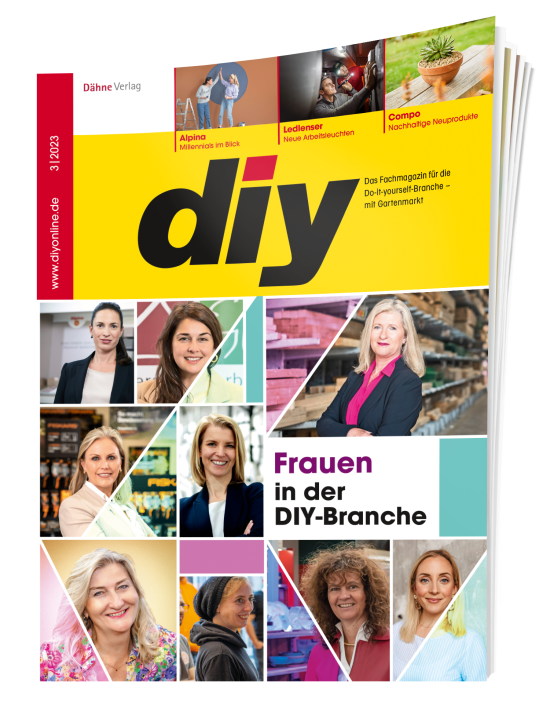 diy-Fachmagazin: Sonderangebot für Frauen der DIY-Branche