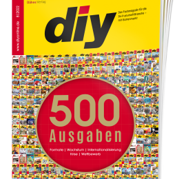 Das Jubiläumsheft zur 500.  Ausgabe diy